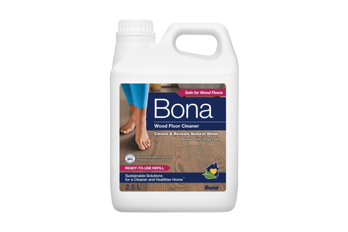 Bona Spray Mop Cleaner Refill 2.5L for Wood Floors
