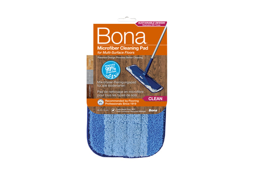 Bona Microfibre Blue Cleaning Pad